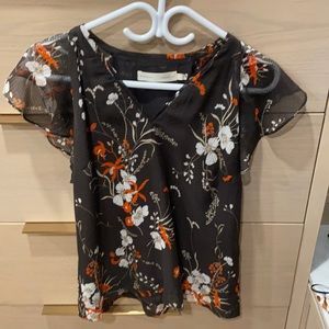 Short sleeve blouse